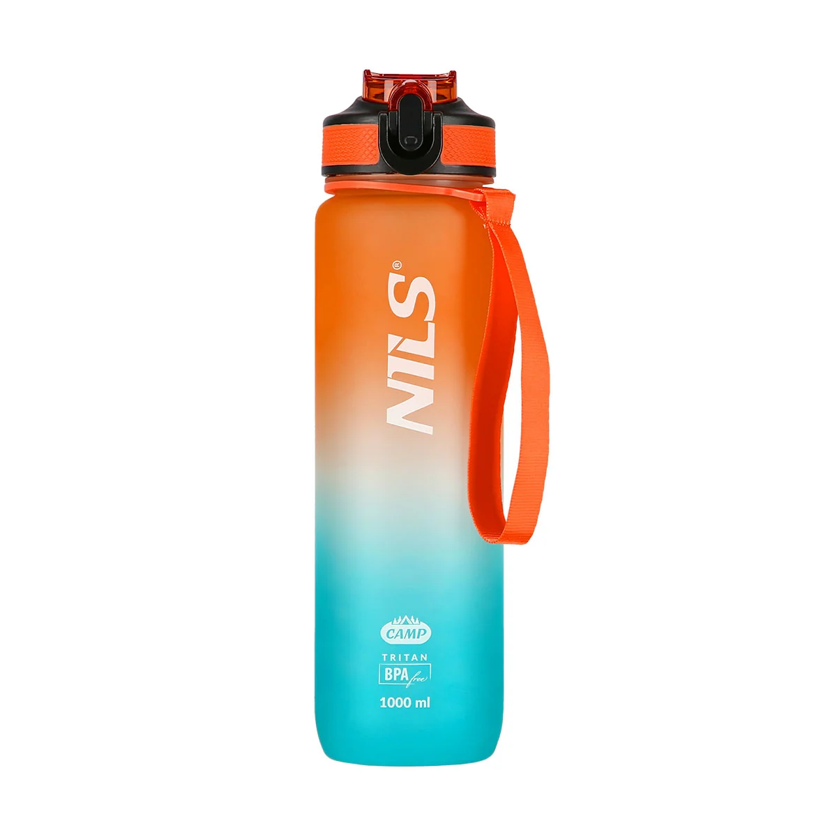 Nils Tritanová láhev na pití NCD68 1000 ml oranžovo-modrá