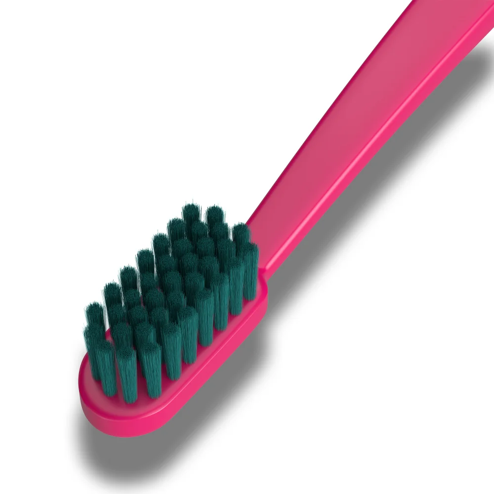 MEDIBLANC Zubní kartáček Super Soft 1 ks tmavě růžový