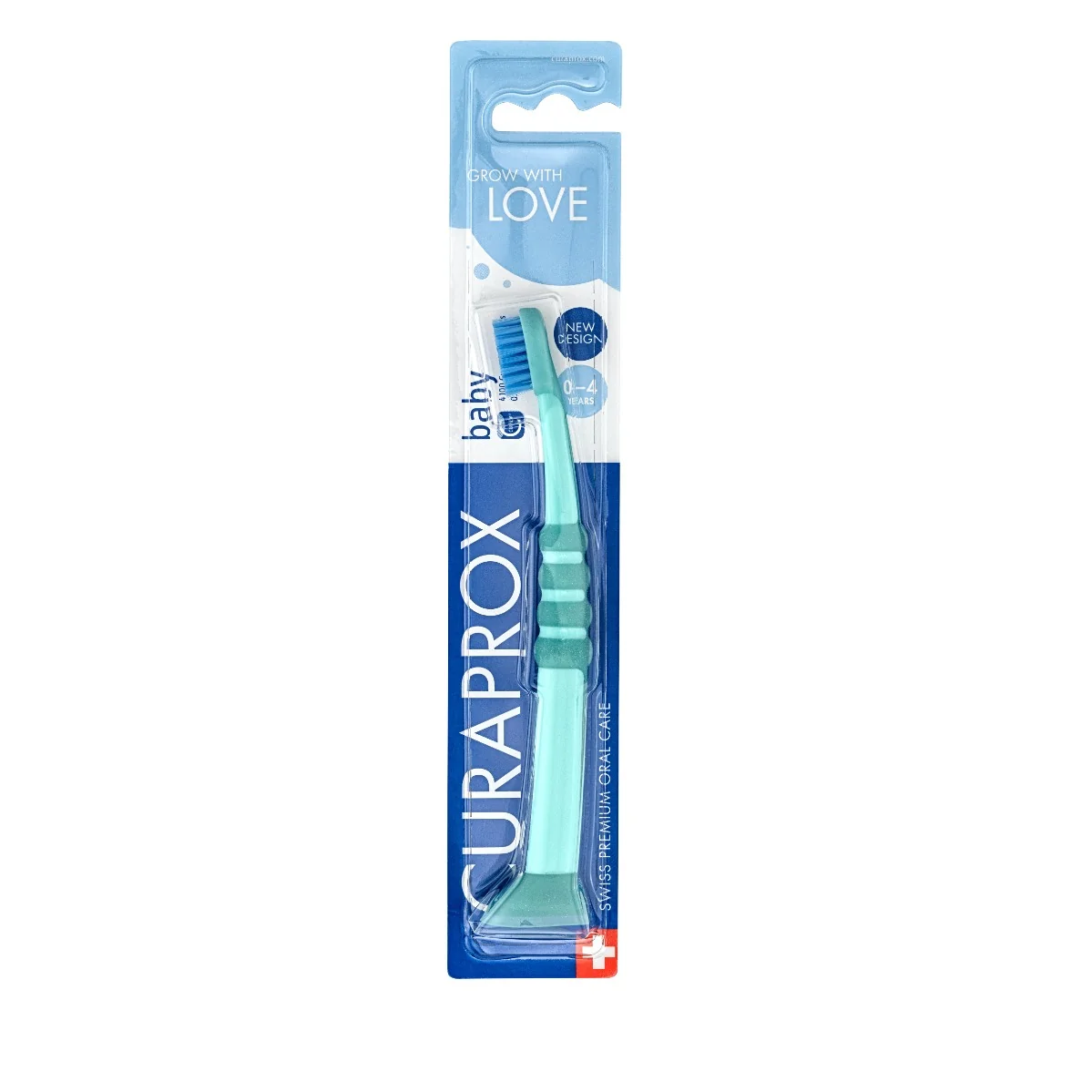 Curaprox Baby 0 - 4 roky dětský kartáček 1 ks