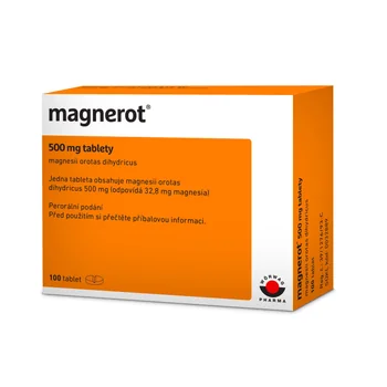 Magnerot 500 mg 100 tablet