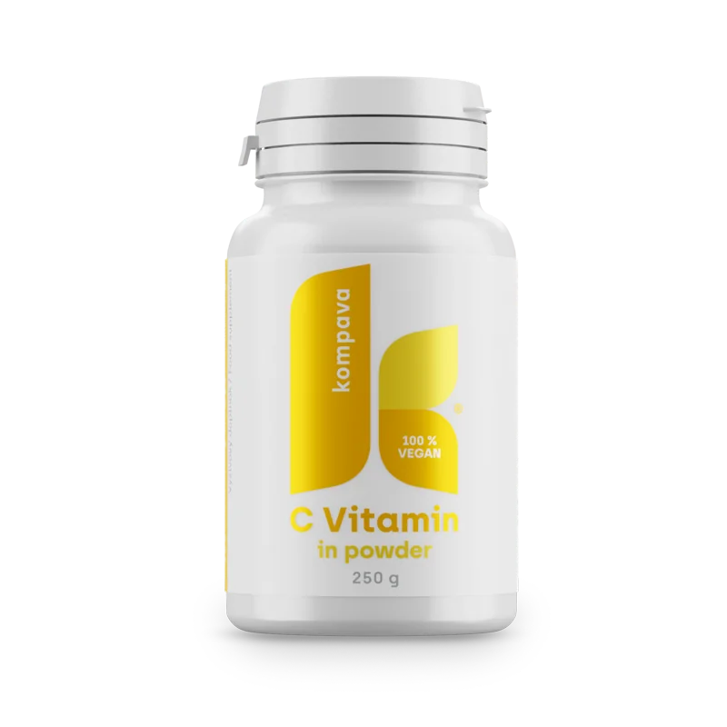 KOMPAVA Vitamín C v prášku 250g / 1000mg
