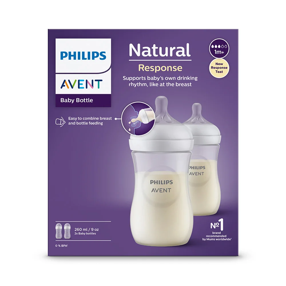 Philips Avent Natural Response Láhev 1m+ 2x260 ml