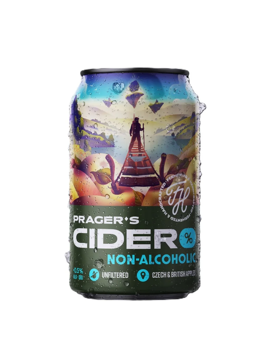 PRAGER'S Cider non-alcoholic 330 ml