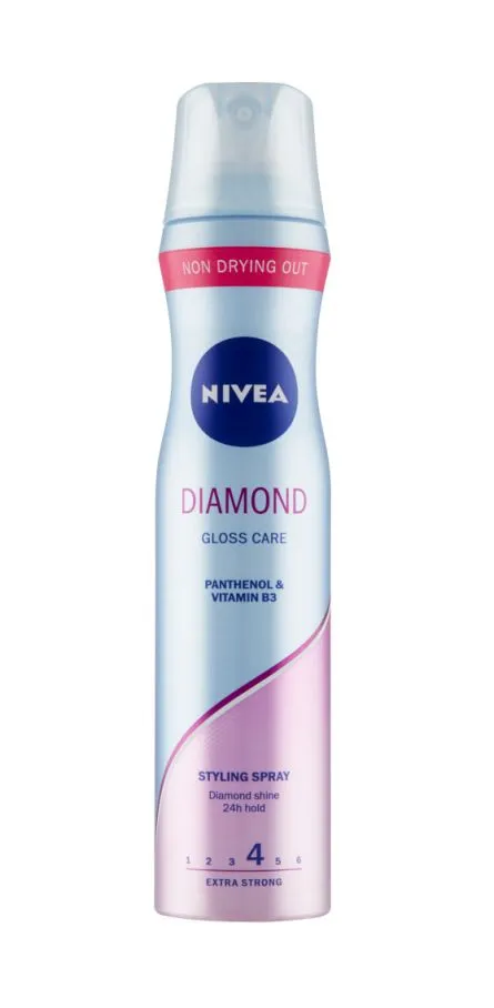Nivea Diamond Gloss Care lak na vlasy 250 ml