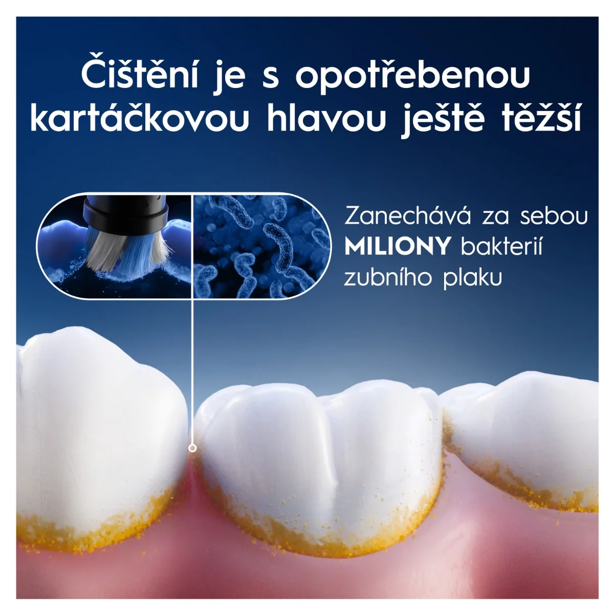 Oral-B iO Series Ultimate Clean kartáčkové hlavy 4 ks černé