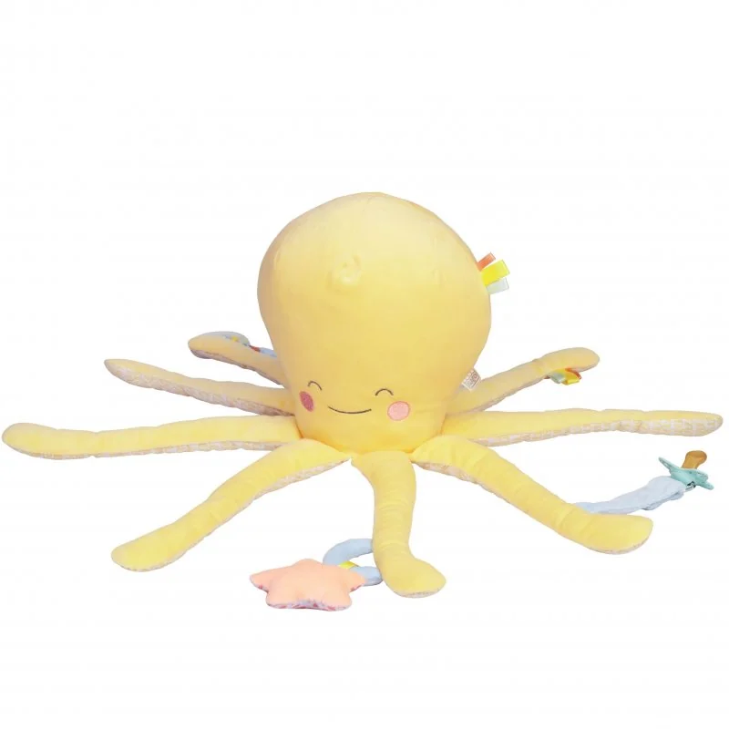 Saro Baby multifunkční chobotnice Happy Sea Yellow 