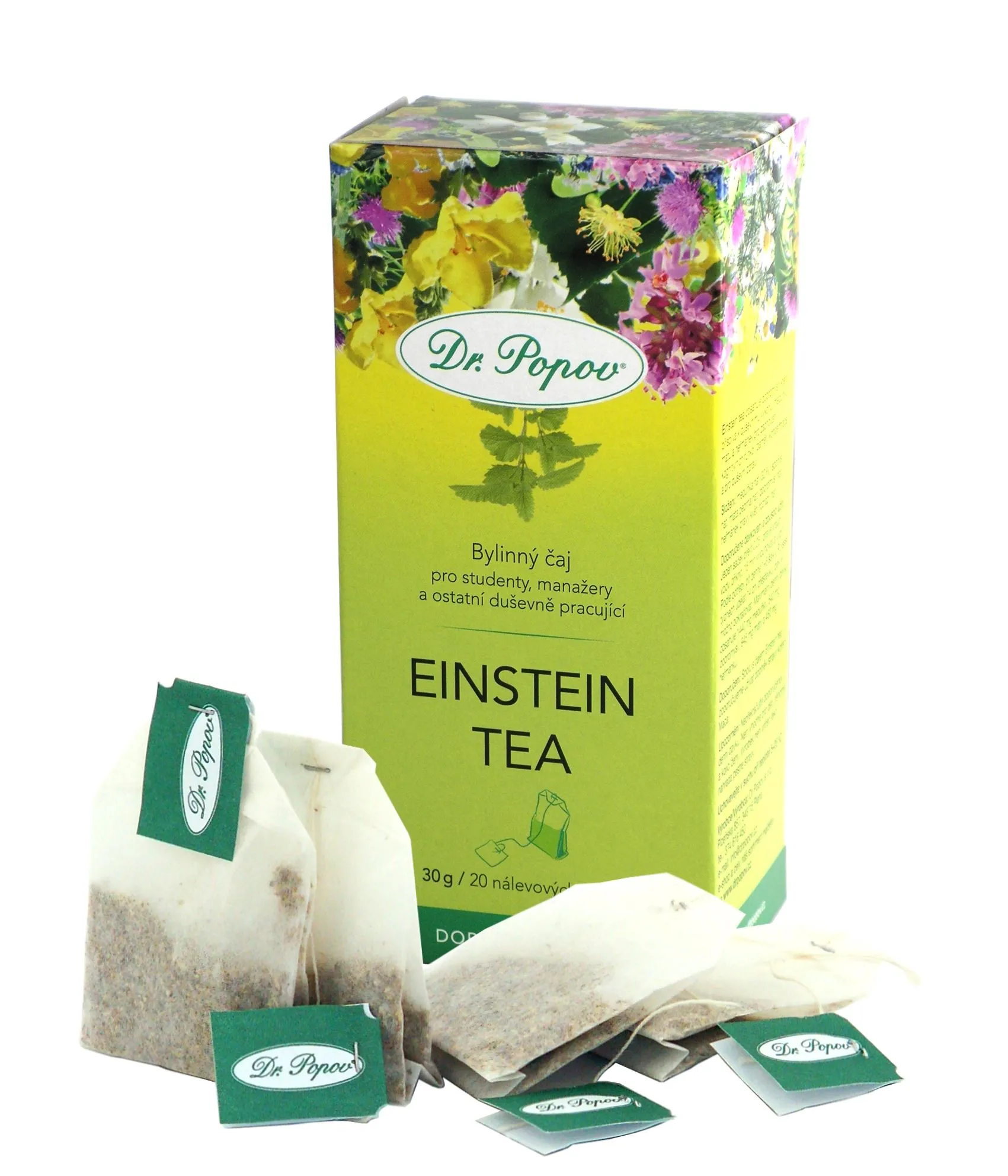 Čaj Einstein tea porcovaný n.s.20x1.5g Dr.Popov