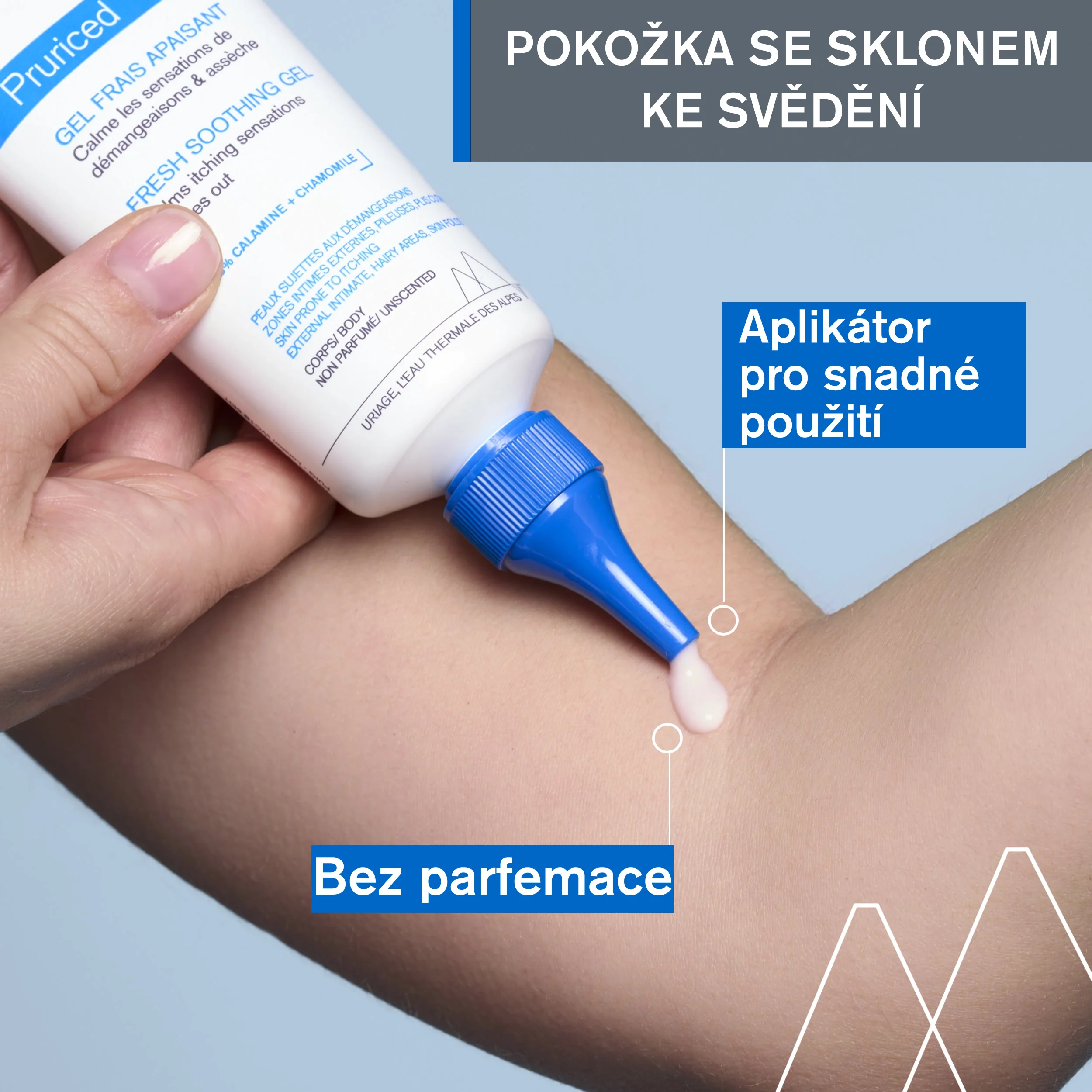 Uriage Pruriced Chladivý zklidňující gel 100 ml