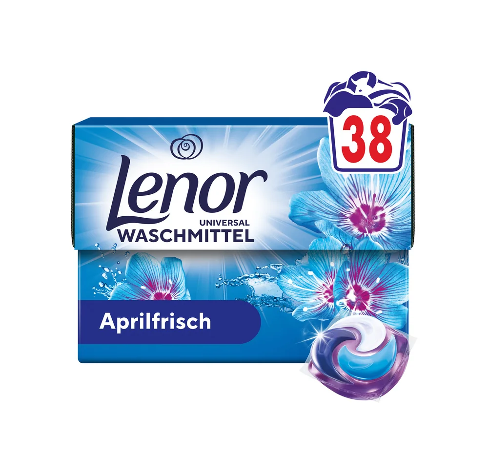 Lenor Universal Aprilfrisch kapsle na praní 38 ks