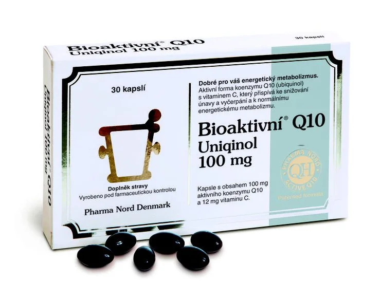 Bioaktivní Q10 Uniqinol 100 mg 30 kapslí