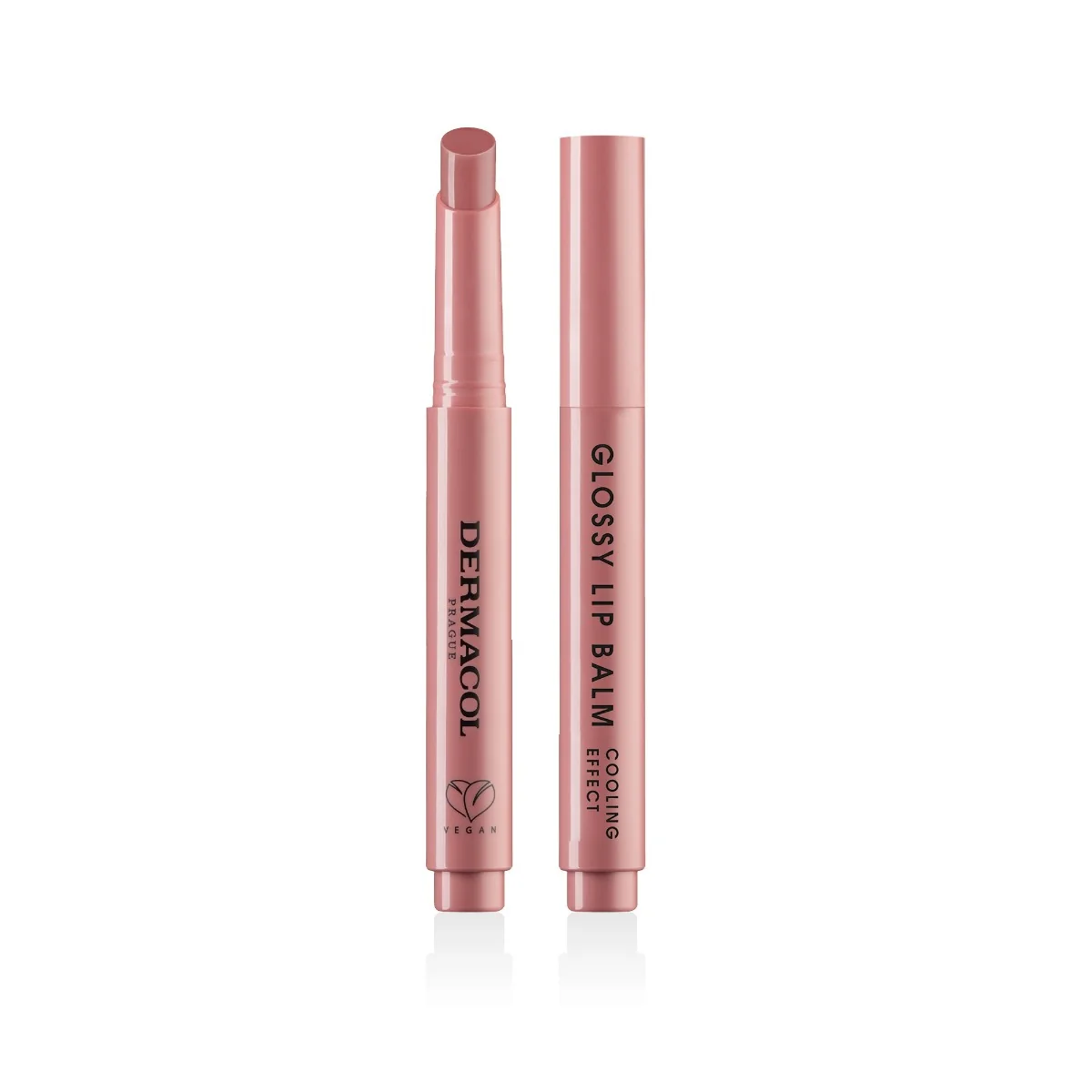 Dermacol Glossy Lip Balm 01 Vanilla Balzám na rty 1,8 g