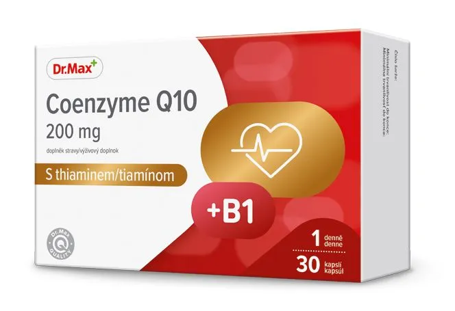 Dr.Max Coenzyme Q10 200 mg s thiaminem