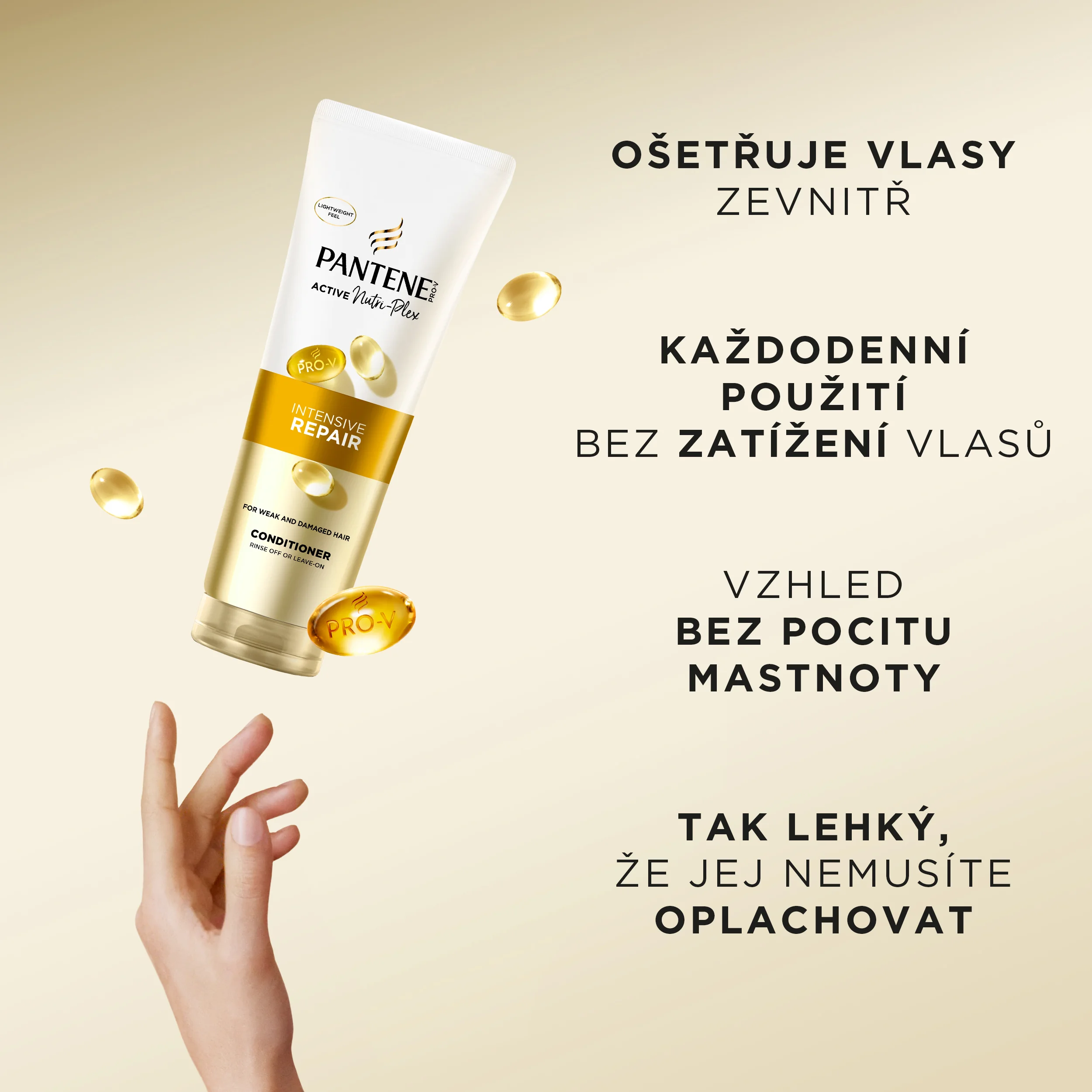 Pantene Pro-V Intensive Repair kondicionér na poškozené vlasy 275 ml