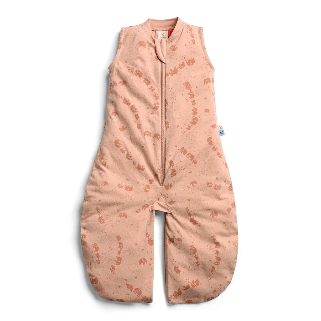 ergoPouch Vak a overal na spaní 2v1 Suit Elephant Parade 8-24 m, 8-14 kg, 0,2 tog