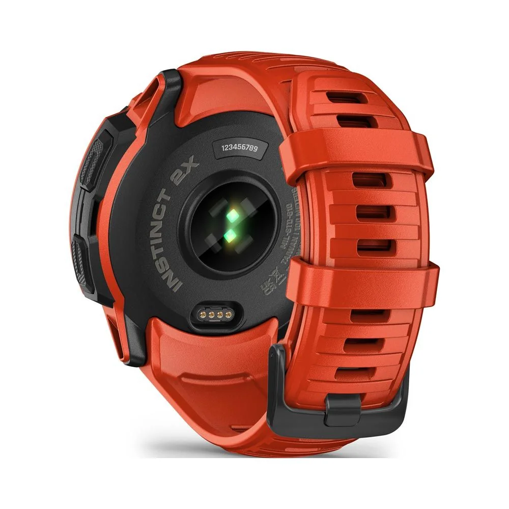 Garmin Instinct 2X Solar chytré hodinky Flame Red