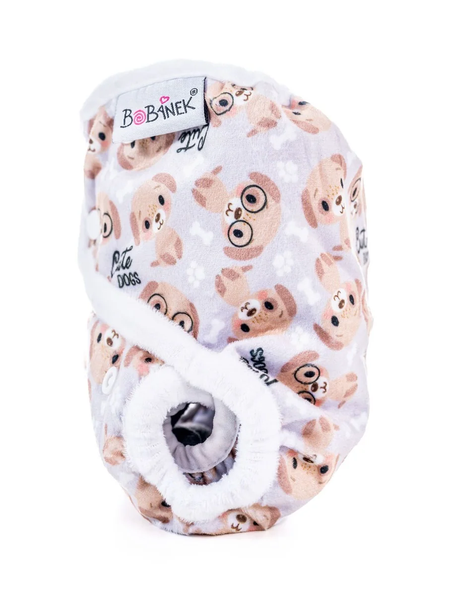 Bobánek Svrchní kalhotky extra jemné patentky 1 ks cute dogs