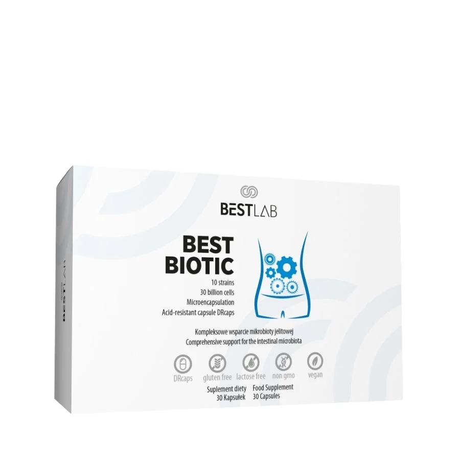 Best Lab BestBiotic probiotikum 30 kapslí