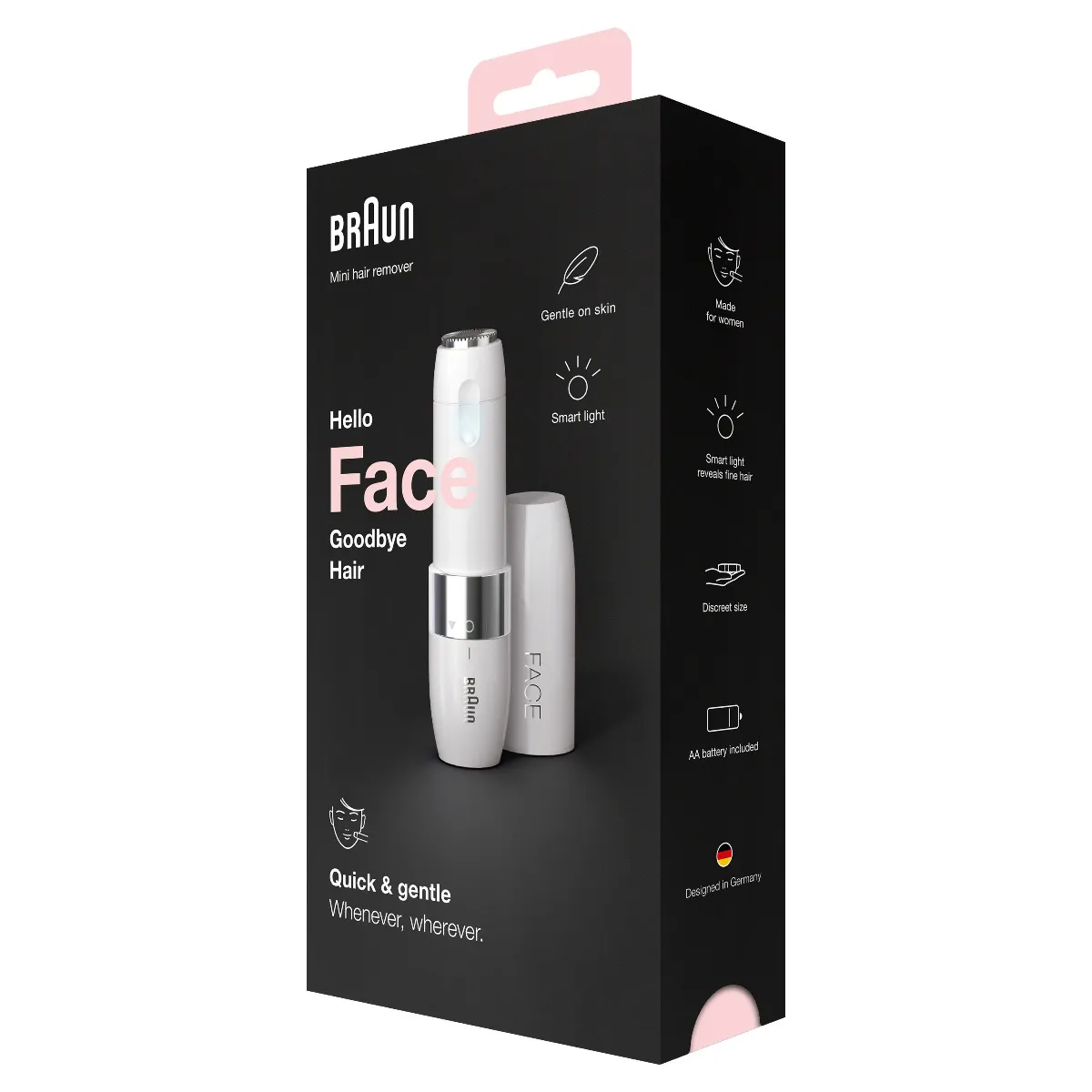 Braun Face Shaver FS1000 mini depilátor na obličej
