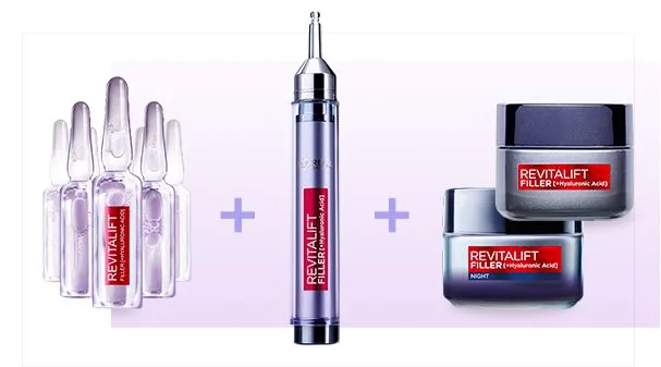 Loréal Paris Revitalift Filler 7denní vyplňující péče 7 ampulí