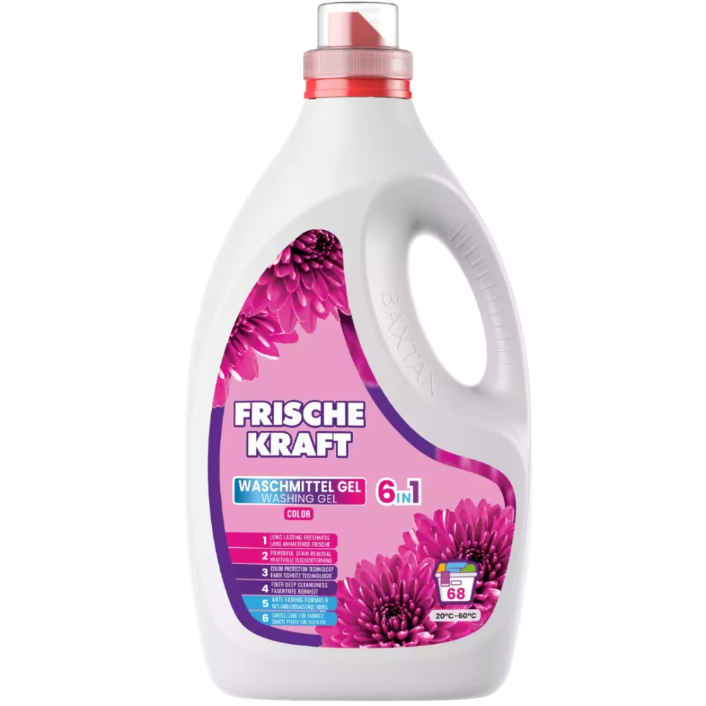 Frische Kraft Frische Kraft 6v1 prací gel COLOR 2,04 L