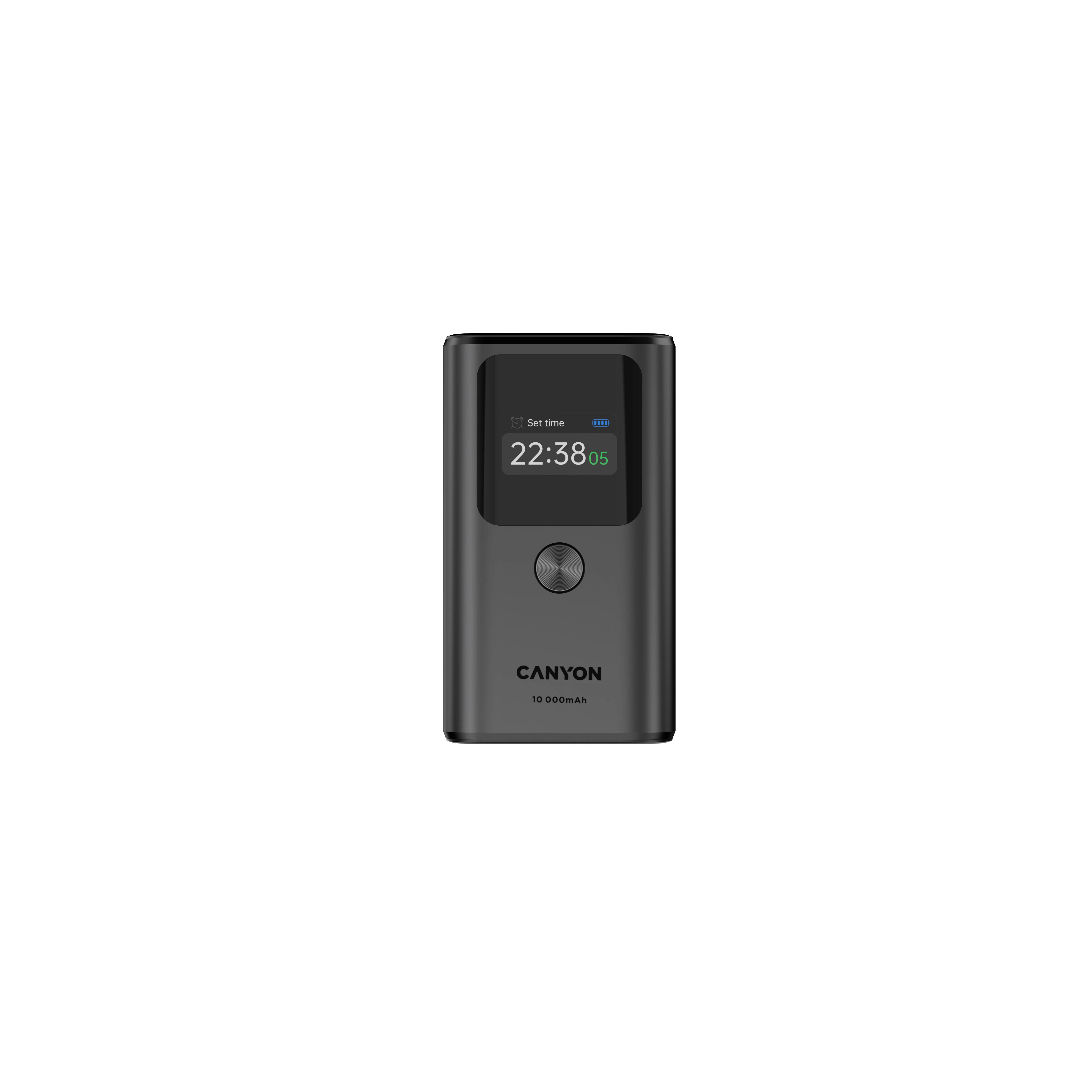 Canyon Power Bank PB-130, 10000mAh PD30W, TFT display, dark grey