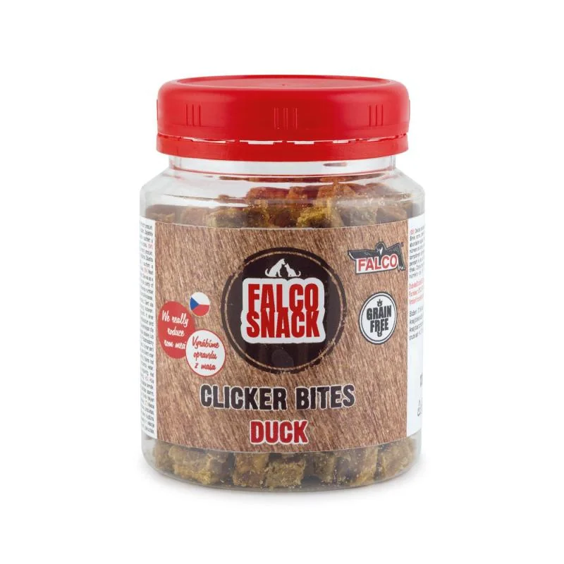 Sokol Falco Clicker bites kachní 130g