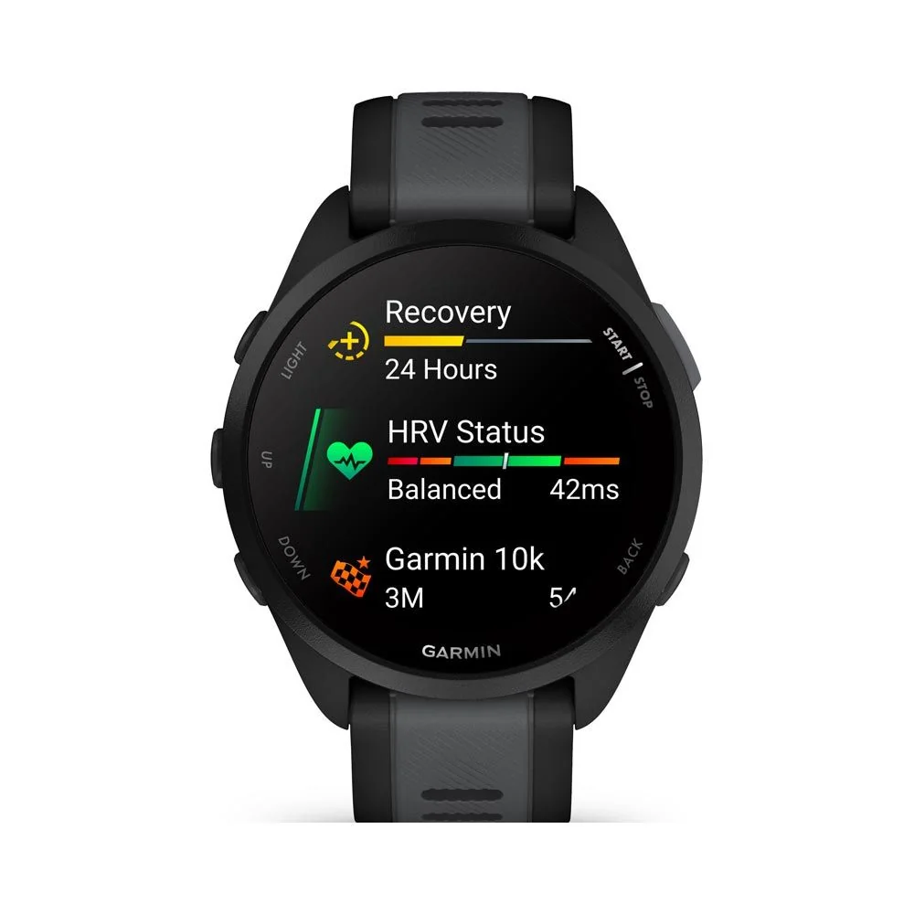 Garmin Forerunner 165 chytré hodinky s GPS Black/Sl.Grey