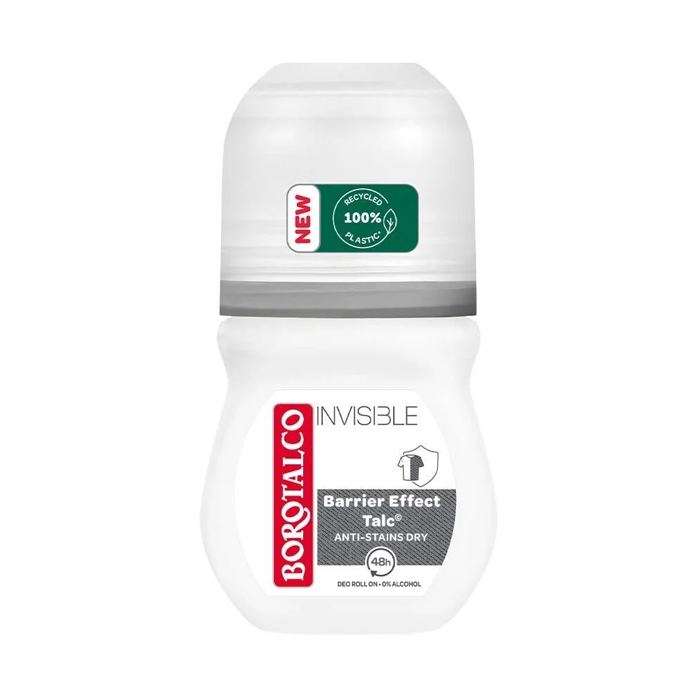 Borotalco Invisible Deodorant roll-on 50 ml