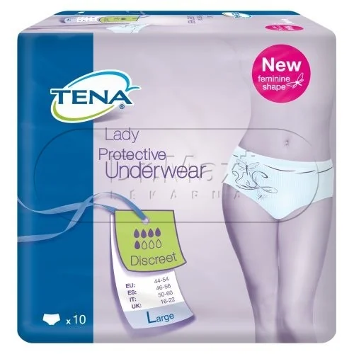 Inkontinenční kalhotky TENA Lady Protective Underwear Discreet L 10ks
