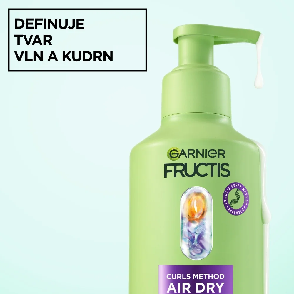 Garnier Fructis Curls hydratační bezoplachový krém na vlnité a kudrnaté vlasy 260 ml