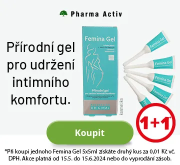 Pharm Activ Femina Gel 1+1 (květen - červen 2024)