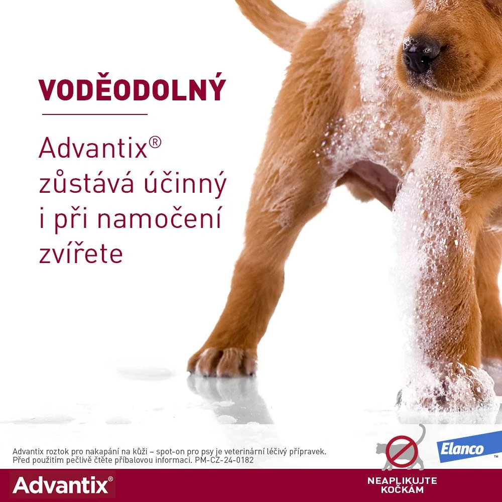 Advantix pro psy od 4 do 10 kg spot-on 1x1 ml