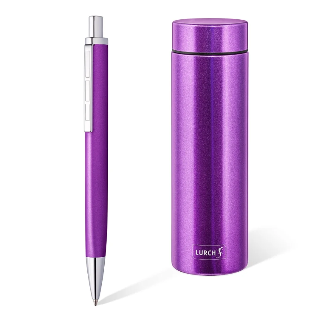 Lurch Termo láhev do kabelky 0,3l + Staedtler propiska lila 66444000 limitovaná edice