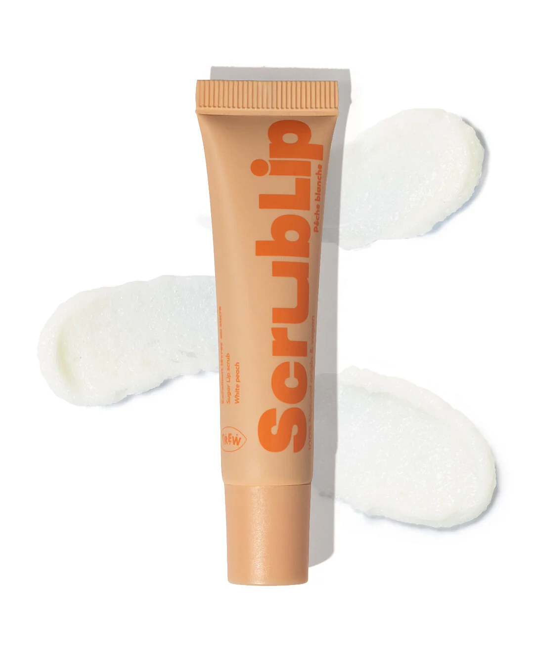 Trew Cukrový peeling na rty s broskví ScrubLip 15 ml