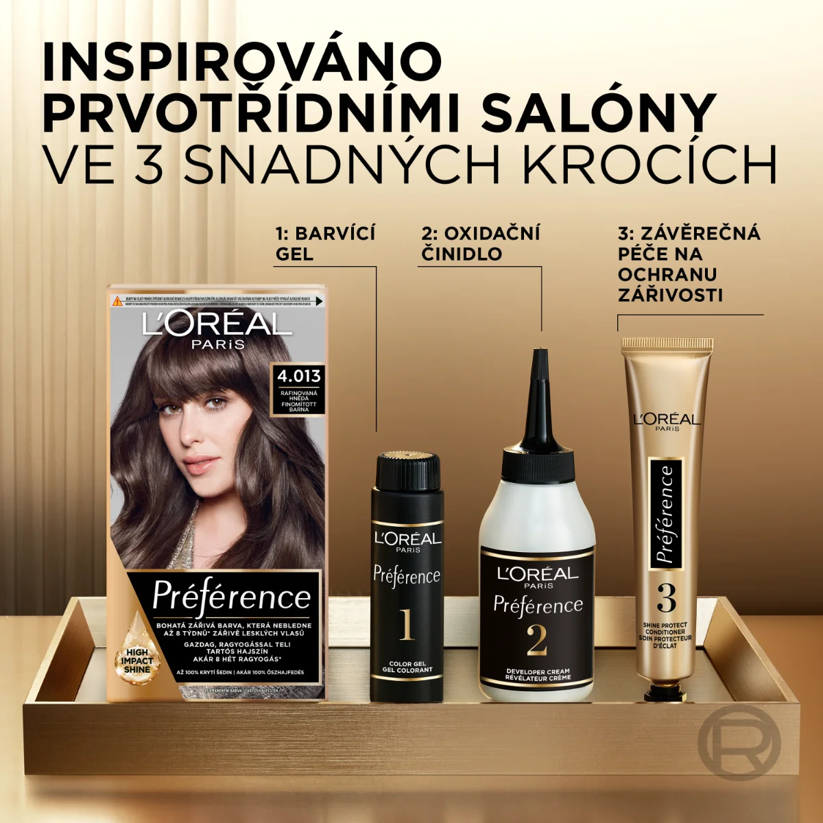 Loréal Paris Preference 6.21 velmi světlá ledově duhová hnědá