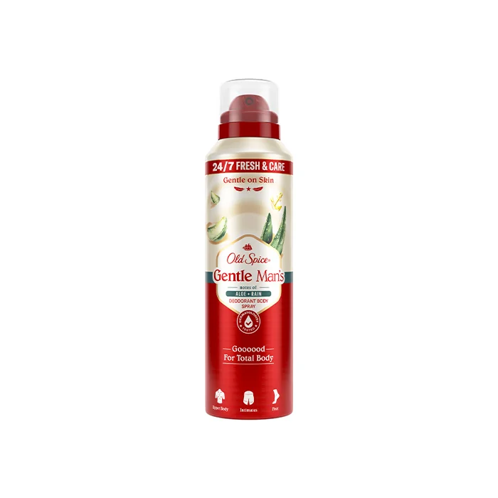 Old Spice Gentle Man's Aloe + Rain deodorant ve spreji 140 ml