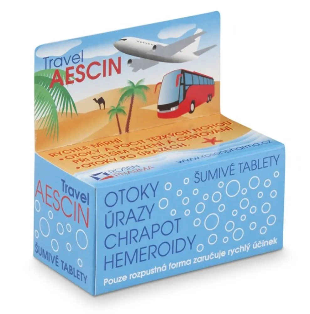 Rosen Travel Aescin 7 šumivých tablet 
