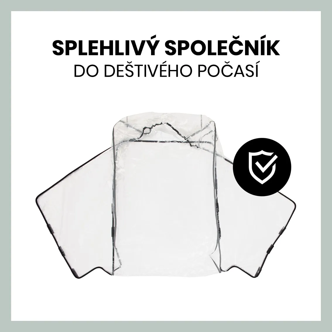 Hauck Pláštěnka na cyklovozík Bike N Walk Duo