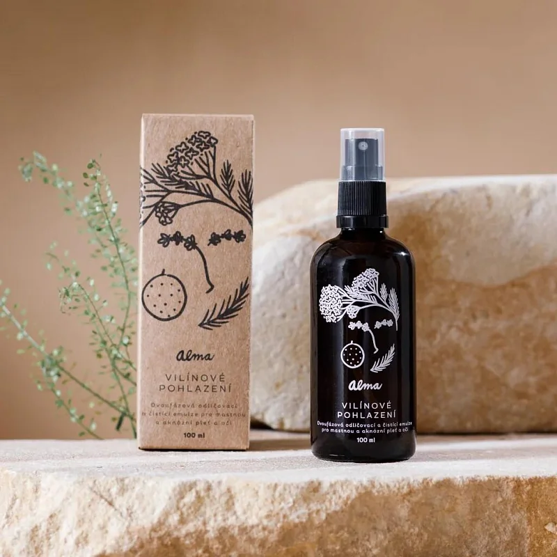 Alma Dvoufázová odličovací a čistící emulze Vilínové pohlazení 100 ml