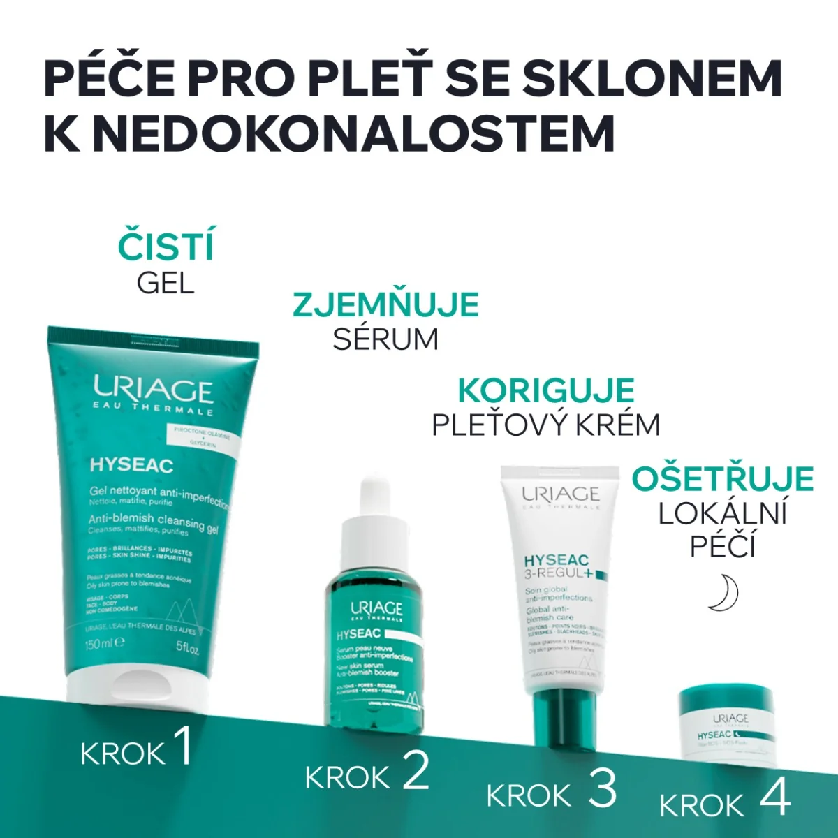 Uriage Hyséac SOS Pasta Lokální péče na nedokonalosti 15 g