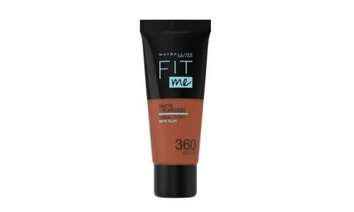 Maybelline Fit me Matte + Poreless odstín 360 Mocha make-up Maybelline Fit me Matte + Poreless odstín 360 Mocha make-up