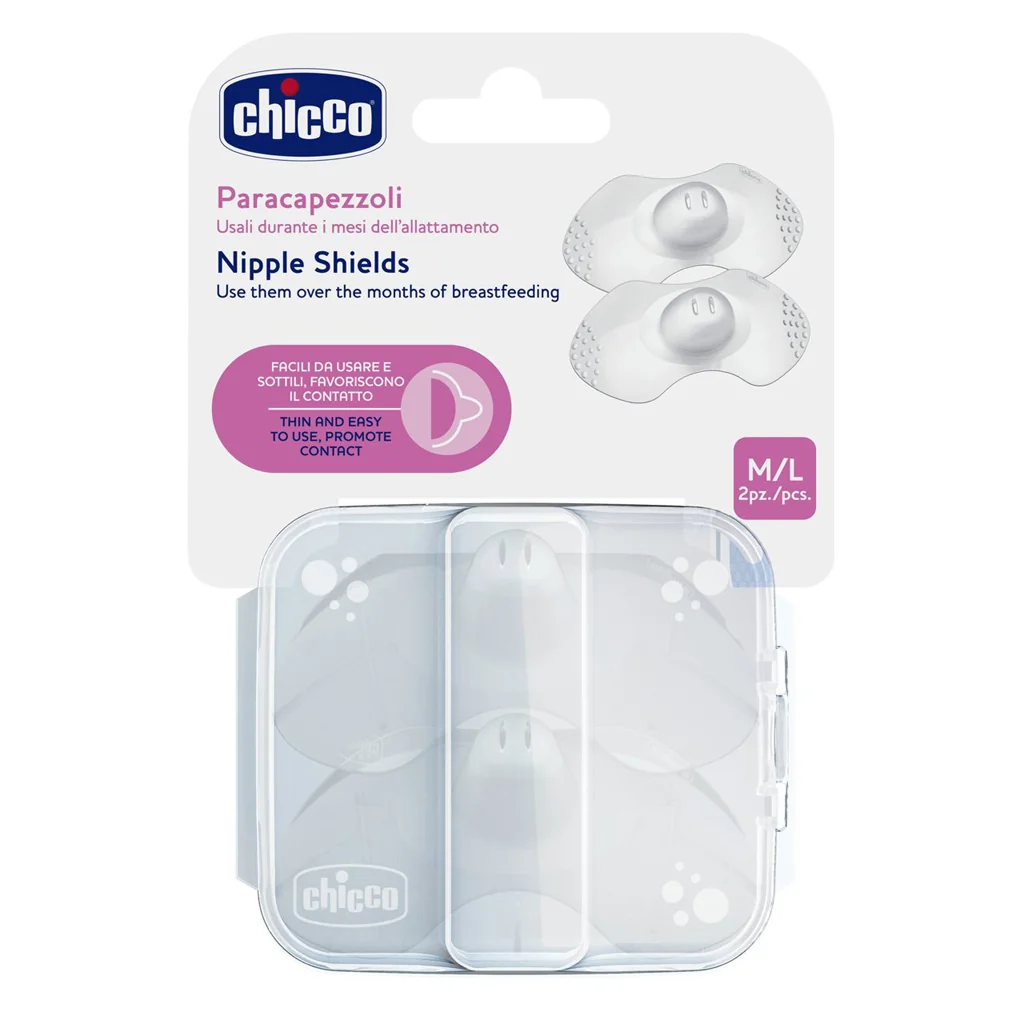 Chicco Chránič bradavek SkinToSkin silikon M/L 2 ks
