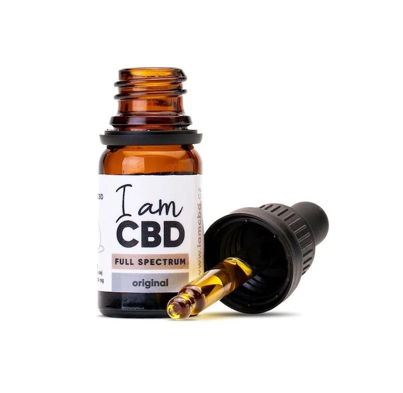 I am CBD Full Spectrum CBD konopný olej 5% 10 ml