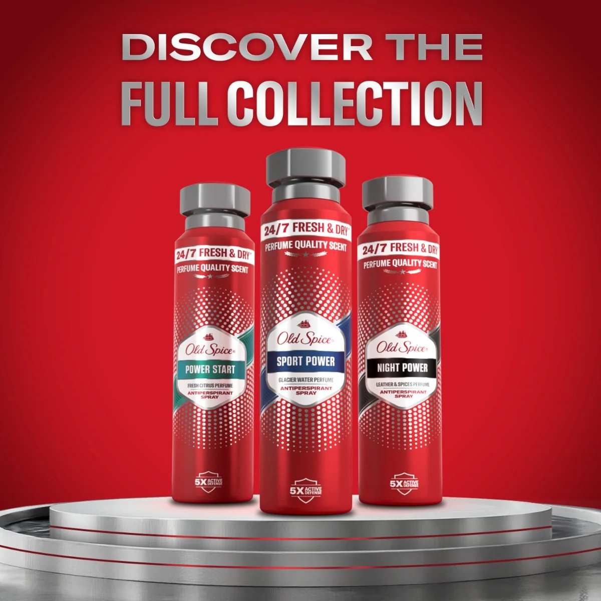 Old Spice Sport Power Pánský antiperspirant ve spreji 150 ml