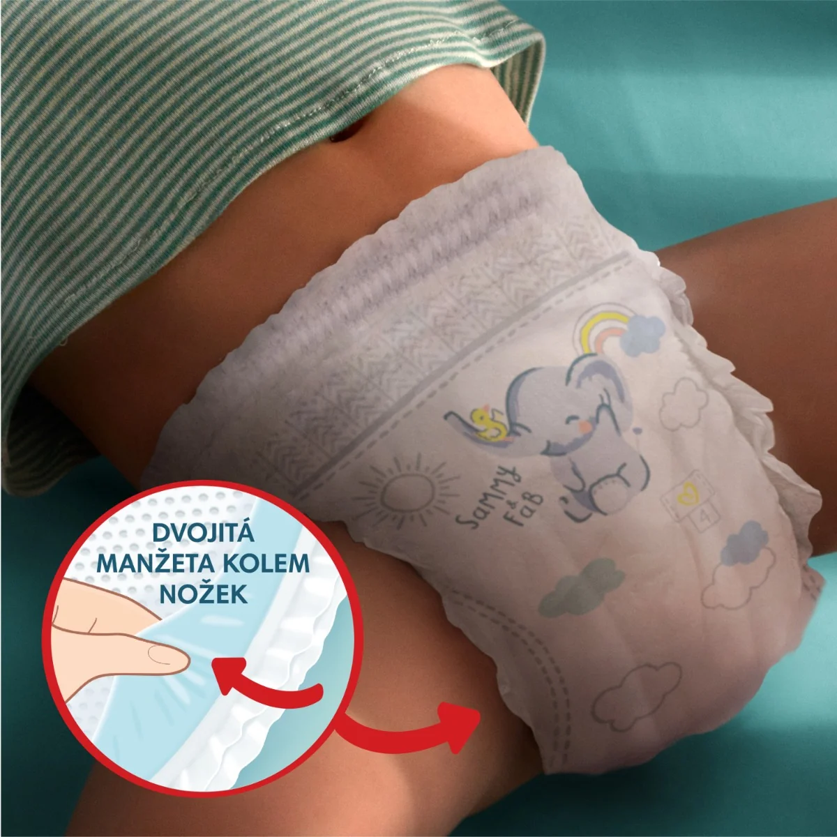 Pampers Premium Care Pants vel. 7 15+ kg plenkové kalhotky 27 ks