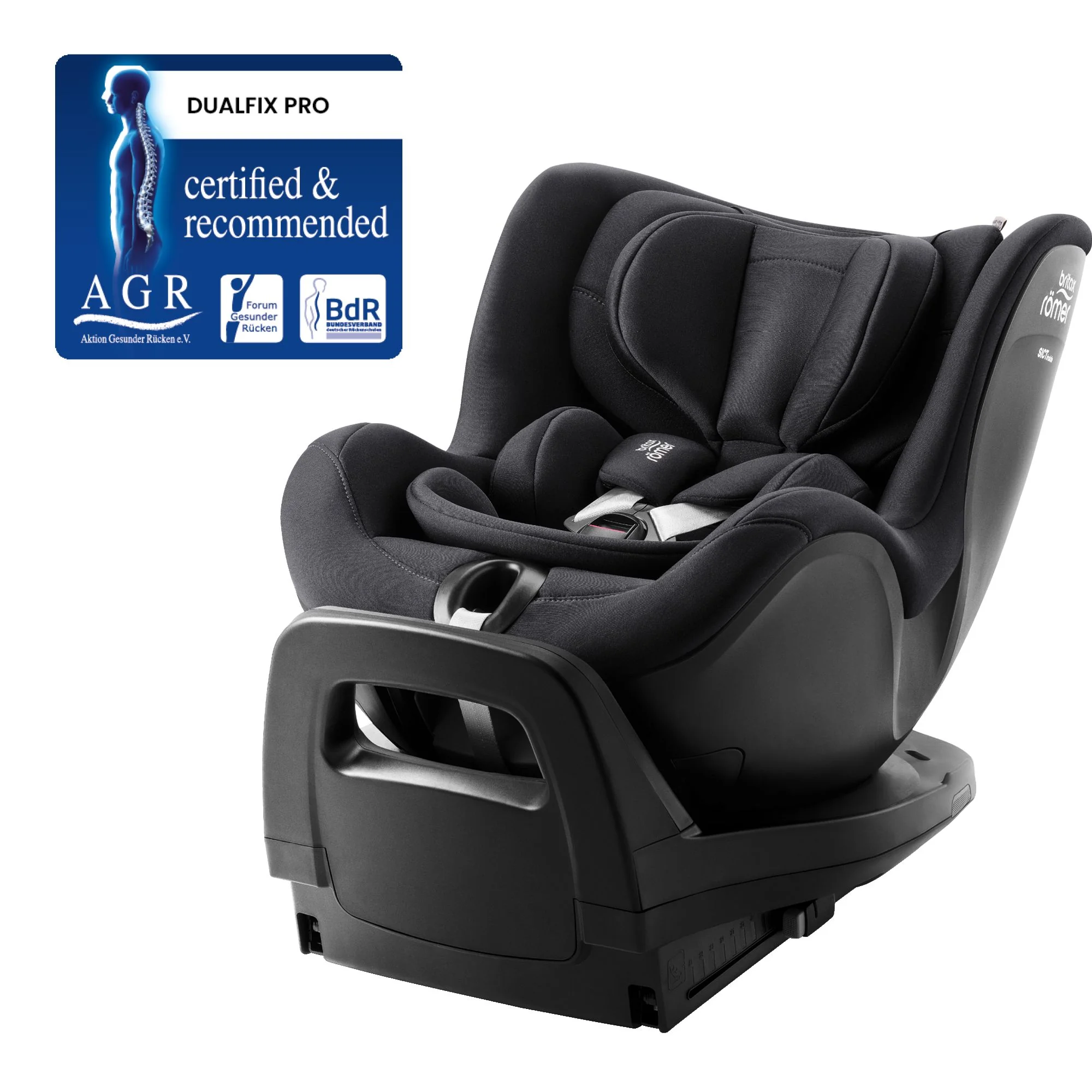 Britax Römer Autosedačka Dualfix Pro Classic, Deep Black 1