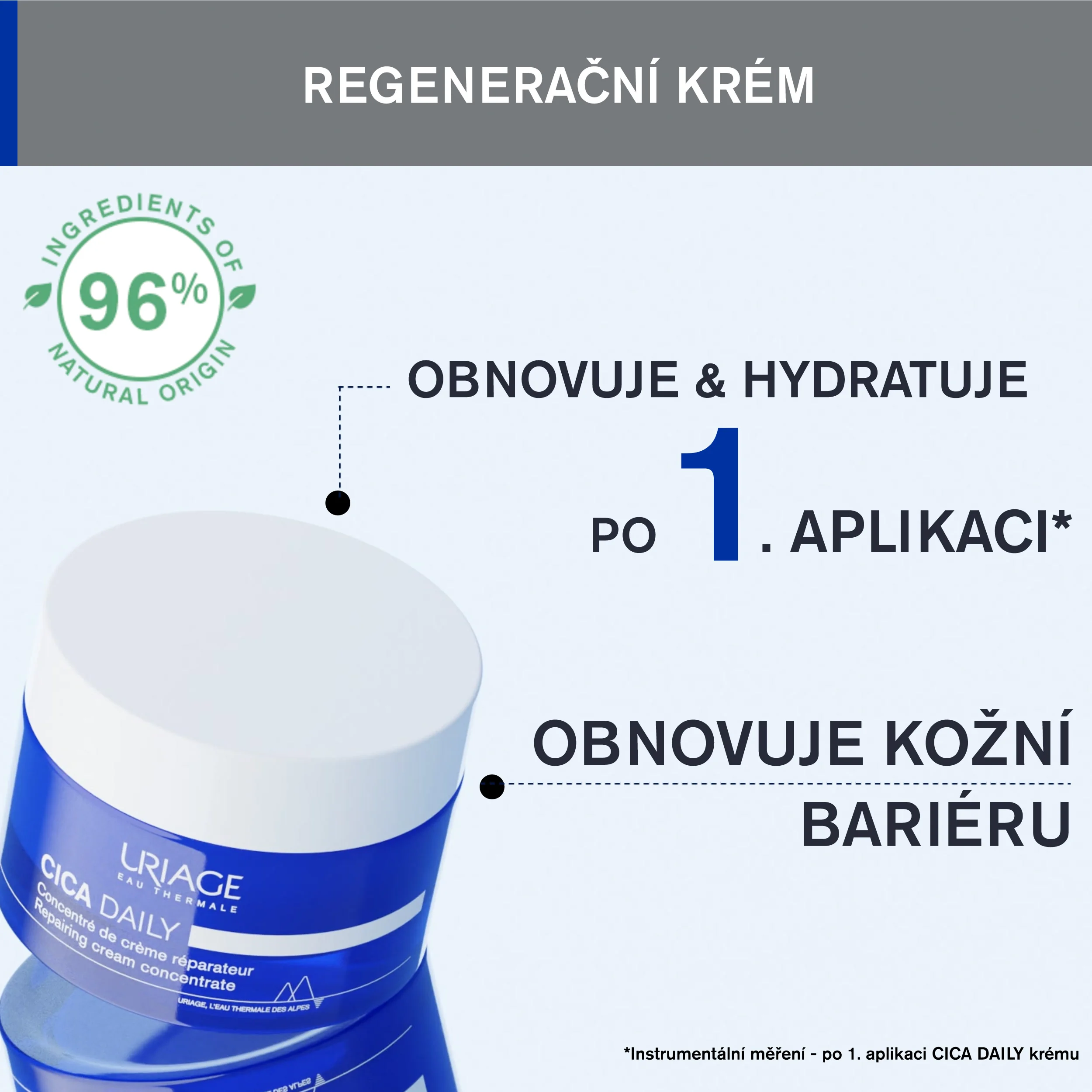 Uriage Cica Daily Regenerační krém 50 ml