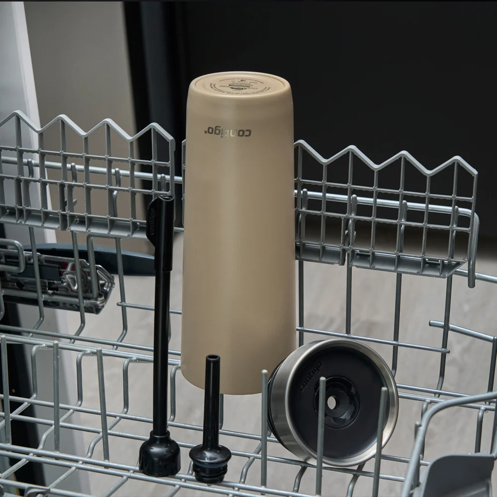 Contigo Láhev na pití Luxe Spillproof Tumb 720 ml světle hnědá