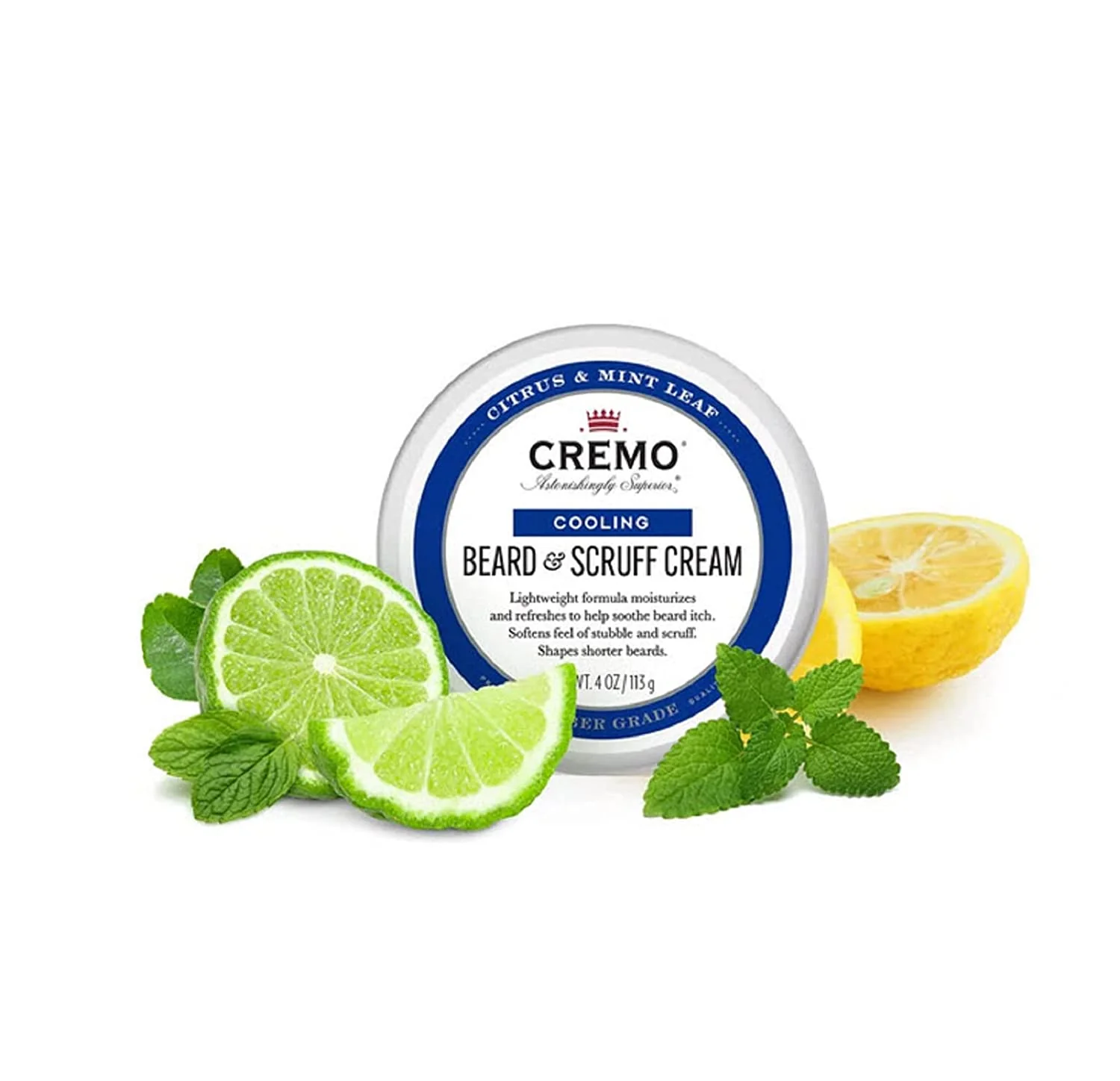 Cremo Citrus & Mint Leaf krém na vousy 113 g