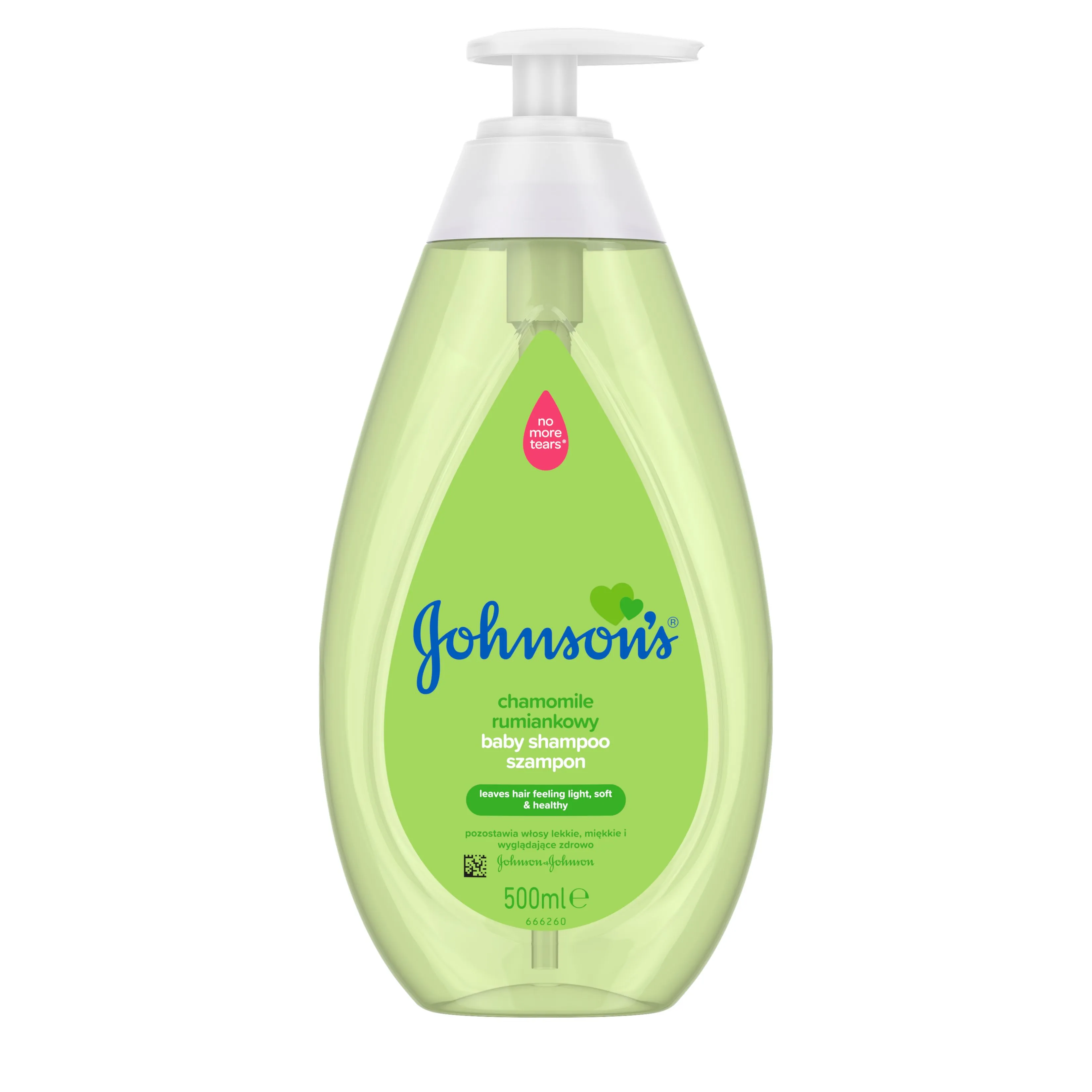 Johnson's Baby Dětský šampon s heřmánkem 500 ml